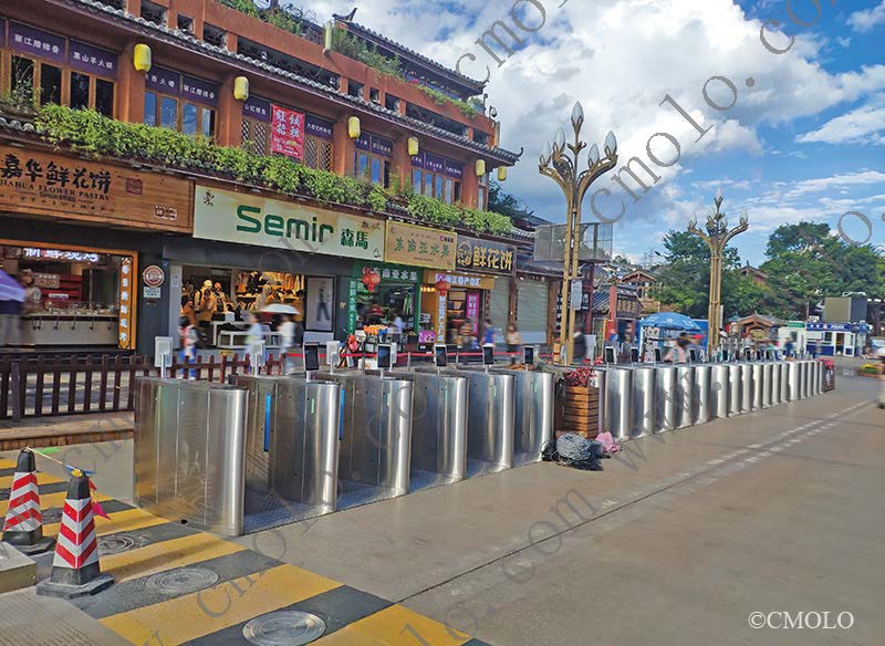 CMOLO outdoor face recognition flap barrier CMOLO outdoor face recognition flap barrier